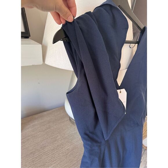 Dress the Population NWT Louisa Flutter Sleeve Sheath Dress Size Small - Picture 4 of 9